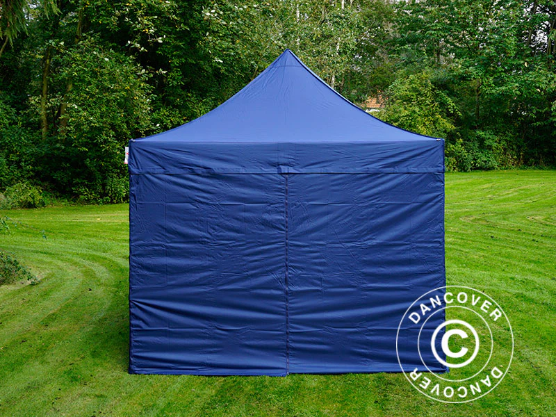 Quick-up telt FleXtents Xtreme 50 3x3m Mørk blå, inkl. 4 sider - Image 3