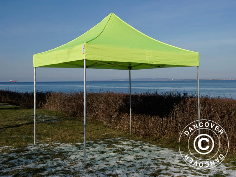 Quick-up telt FleXtents Xtreme 50 3x3m Neongul/grønn, inkl. 4 sider - Image 6
