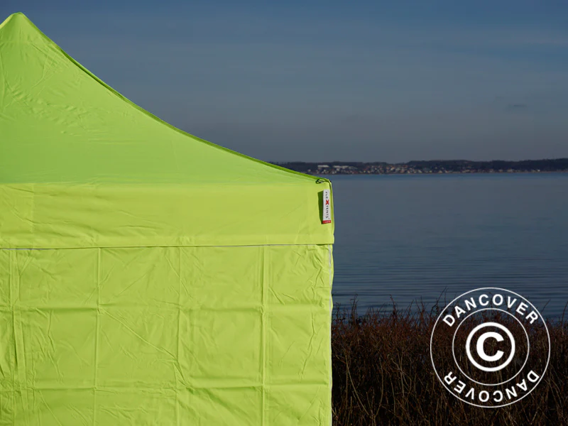 Quick-up telt FleXtents Xtreme 50 3x3m Neongul/grønn, inkl. 4 sider - Image 8