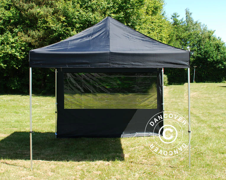 Quick-up telt FleXtents Xtreme 50 3x3m Svart, inkl. 4 sider - Image 3