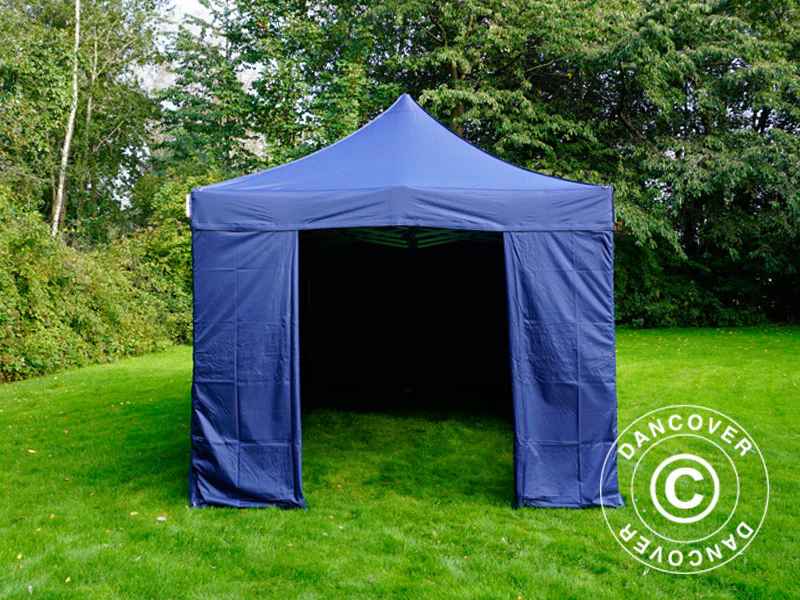 Quick-up telt FleXtents Xtreme 50 3x6m Mørk blå, inkl. 6 sider - Image 3