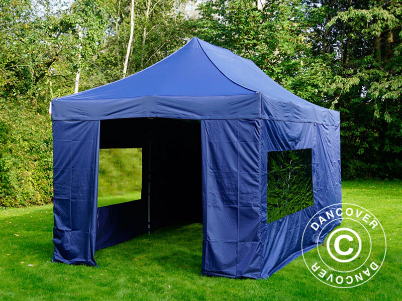 Quick-up telt FleXtents Xtreme 50 3x6m Mørk blå, inkl. 6 sider - Image 4