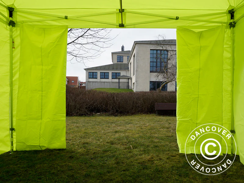 Quick-up telt FleXtents Xtreme 50 4x4m Neongul/grønn, inkl. 4 sider - Image 26