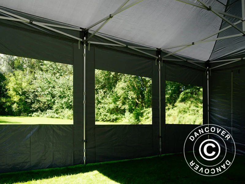 Quick-up telt FleXtents Xtreme 50 4x6m Grå, inkl. 8 sider - Image 5