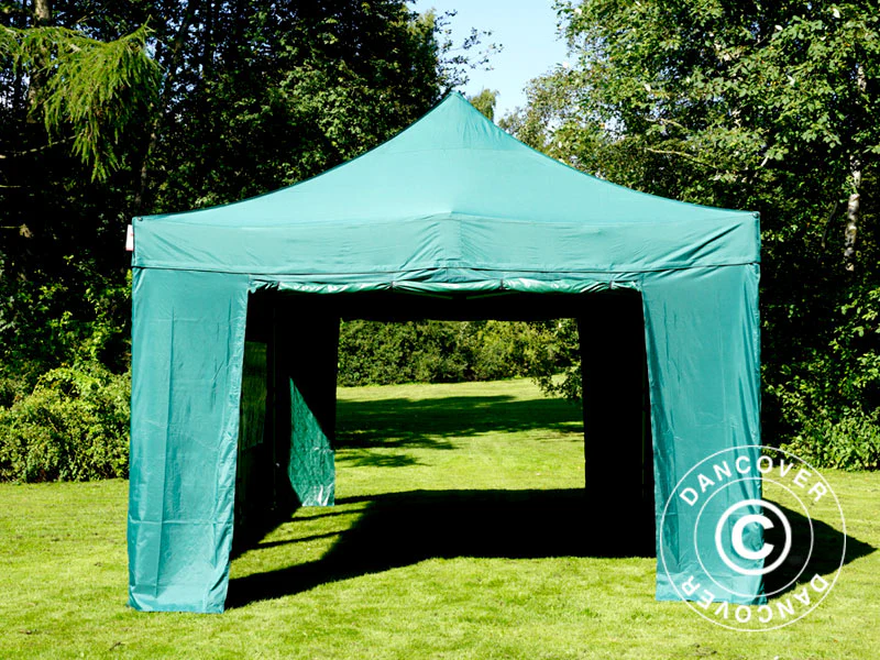 Quick-up telt FleXtents Xtreme 50 4x6m Grønn, inkl. 8 sider - Image 10
