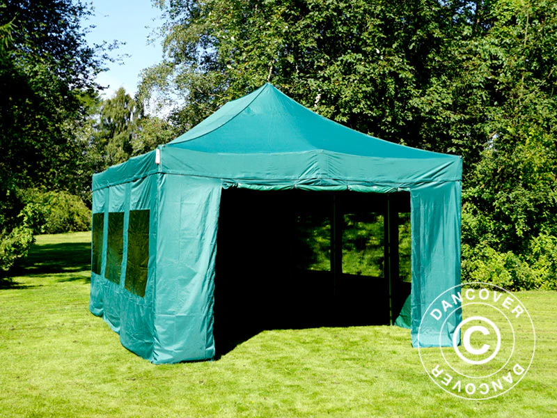 Quick-up telt FleXtents Xtreme 50 4x6m Grønn, inkl. 8 sider - Image 14