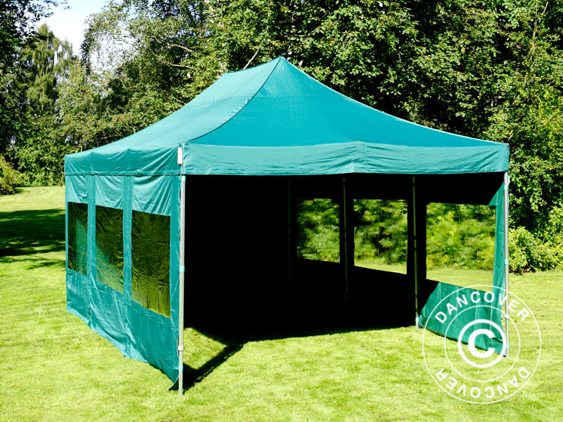 Quick-up telt FleXtents Xtreme 50 4x6m Grønn, inkl. 8 sider - Image 16
