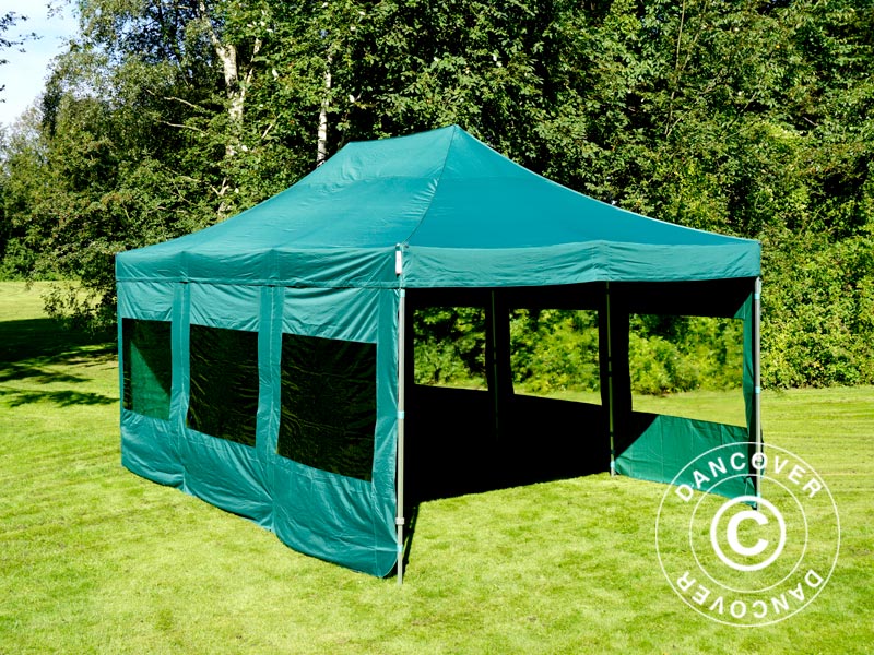 Quick-up telt FleXtents Xtreme 50 4x6m Grønn, inkl. 8 sider - Image 17