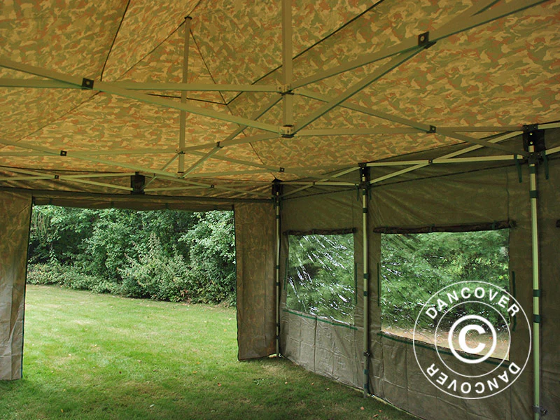 Quick-up telt FleXtents Xtreme 50 4x6m Kamuflasje, inkl. 8 sider - Image 18