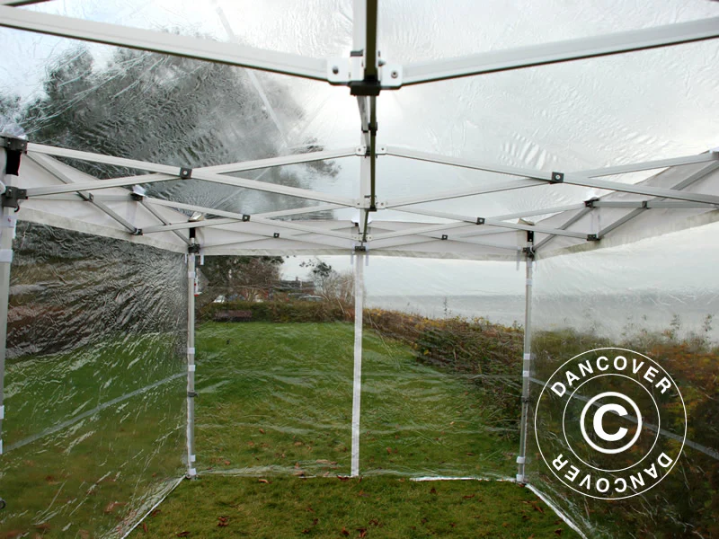 Quick-up telt FleXtents Xtreme 50 4x6m Transparent, inkl. 8 sider - Image 7