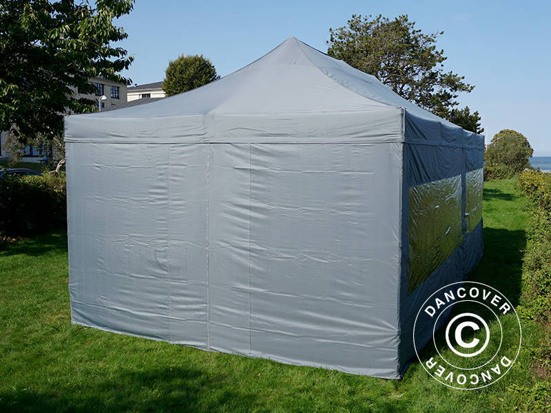 Quick-up telt FleXtents Xtreme 50 4x8m Grå, inkl. 6 sider - Image 41