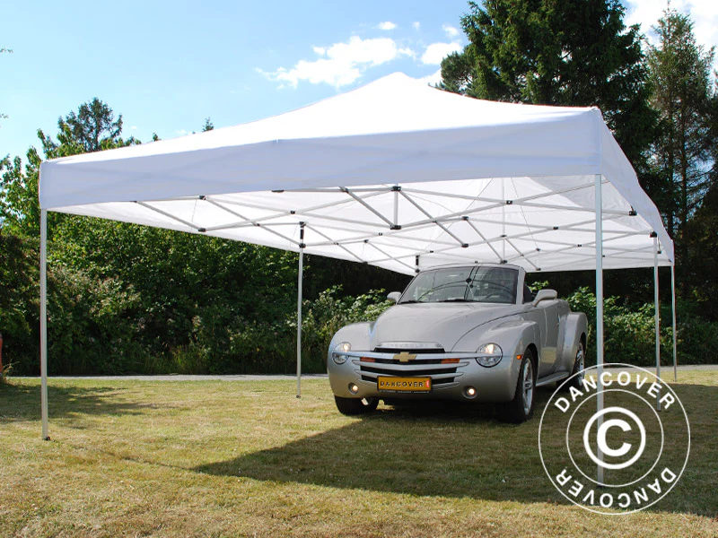Quick-up telt FleXtents Xtreme 50 4x8m Hvit, Flammehemmende, inkl. 6 sider - Image 6