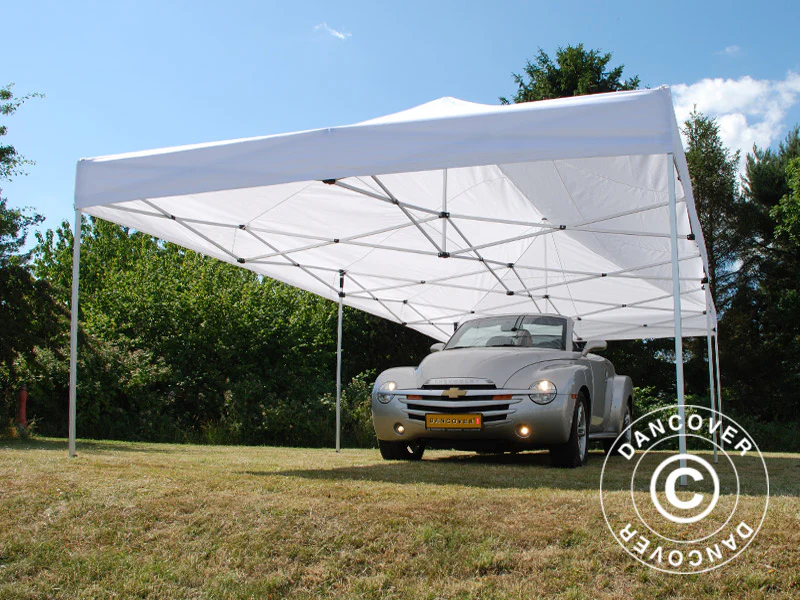 Quick-up telt FleXtents Xtreme 50 4x8m Hvit, Flammehemmende, inkl. 6 sider - Image 7
