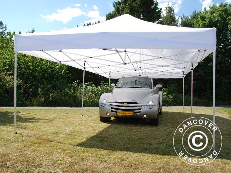 Quick-up telt FleXtents Xtreme 50 4x8m Hvit, Flammehemmende, inkl. 6 sider - Image 8