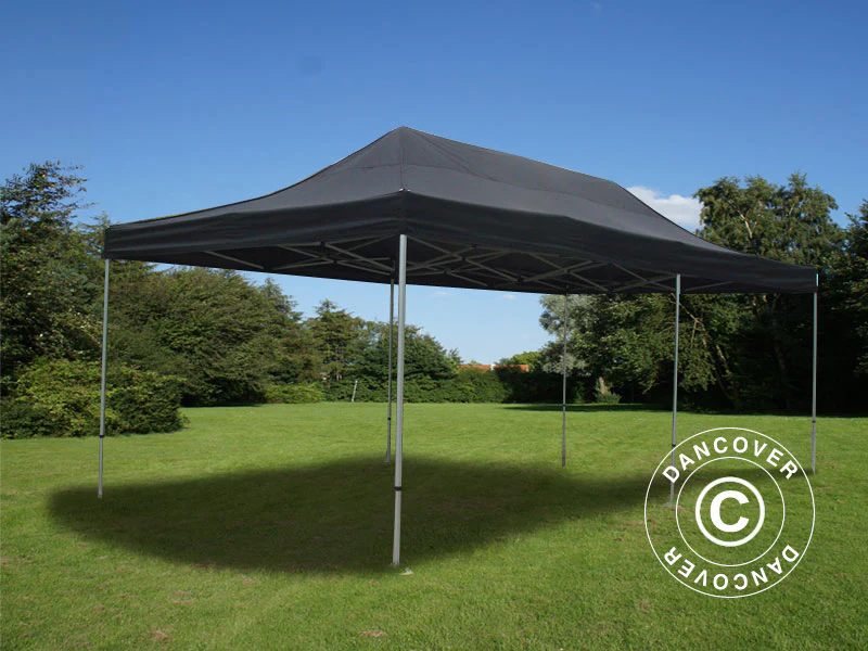 Quick-up telt FleXtents Xtreme 50 4x8m Svart, inkl. 6 sider - Image 7