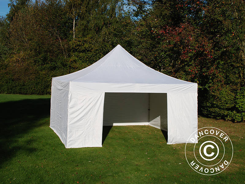 Quick-up telt FleXtents Xtreme 50 5x5m Hvit, inkl. 4 sider - Image 5