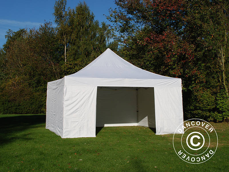Quick-up telt FleXtents Xtreme 50 5x5m Hvit, inkl. 4 sider - Image 7
