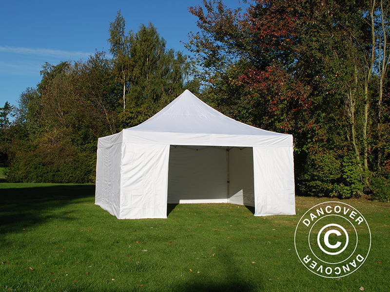 Quick-up telt FleXtents Xtreme 50 5x5m Hvit, inkl. 4 sider - Image 9