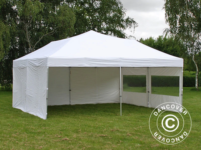 Quick-up telt FleXtents Xtreme 50 6x6m Hvit, inkl. 8 sider - Image 4