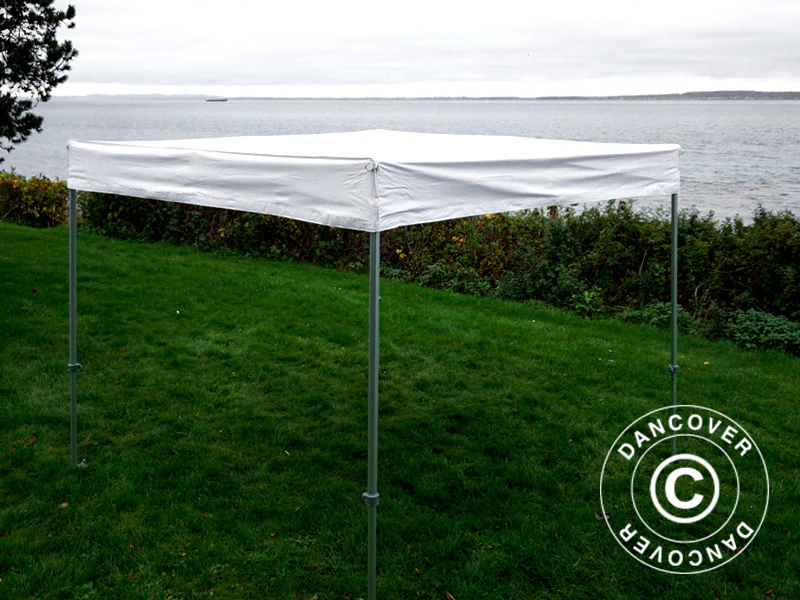 Quick-up telt FleXtents® Xtreme 50 Exhibition 3x3m Hvit, Flammehemmende - Image 4