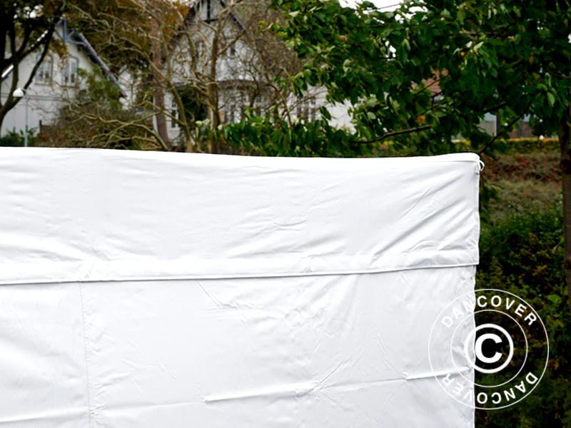 Quick-up telt FleXtents® Xtreme 50 Exhibition m/sidevegger 3x3m hvit, flammehemmende - Image 35