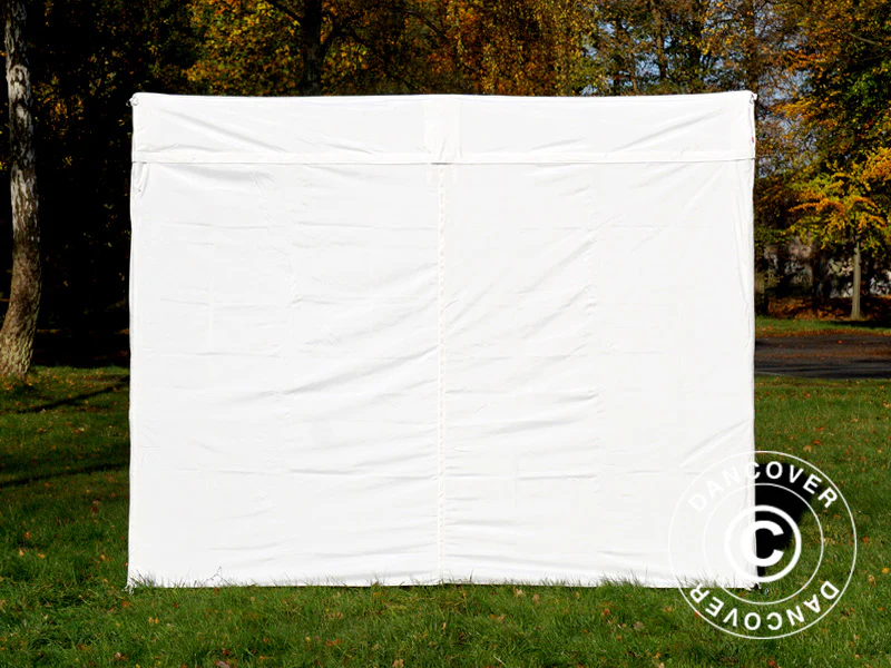 Quick-up telt FleXtents® Xtreme 50 Exhibition m/sidevegger 3x3m hvit, flammehemmende - Image 37