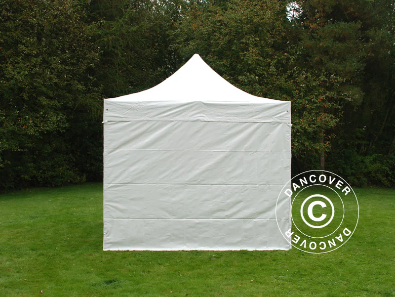 Quick-up telt FleXtents Xtreme 50 Heavy Duty 3x3m Hvit, inkl. 4 sider, Flammehemmende - Image 3