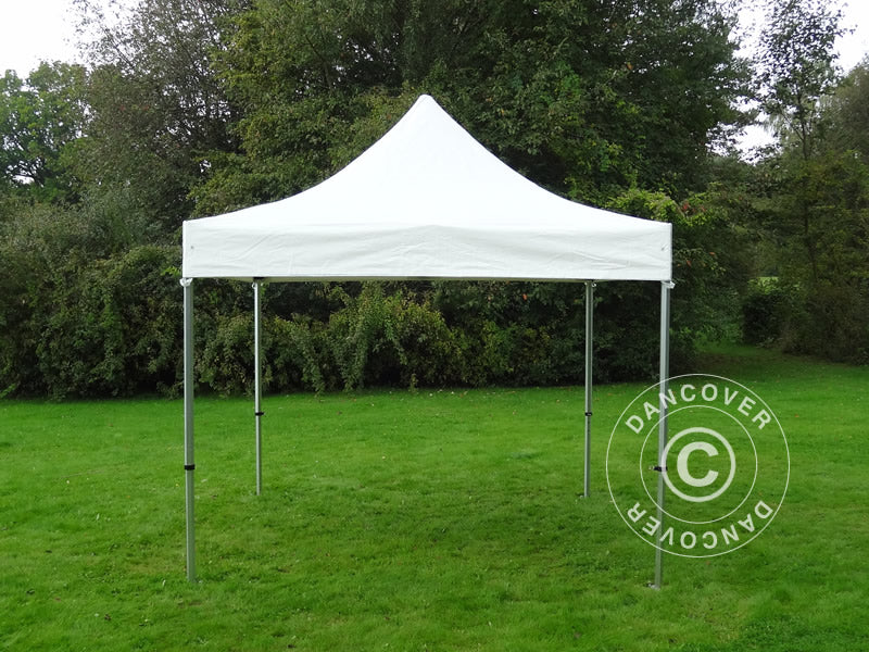 Quick-up telt FleXtents Xtreme 50 Heavy Duty 3x3m Hvit, inkl. 4 sider, Flammehemmende - Image 4