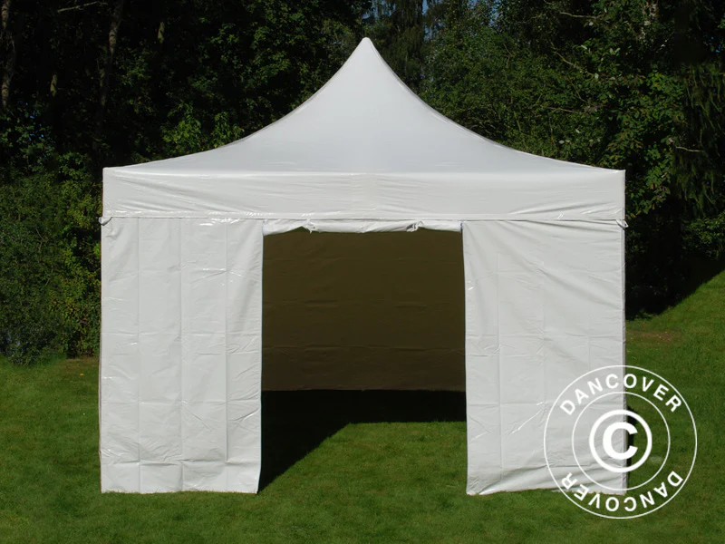Quick-up telt FleXtents Xtreme 50 Heavy Duty 4x4m Hvit, inkl. 4 sider - Image 16