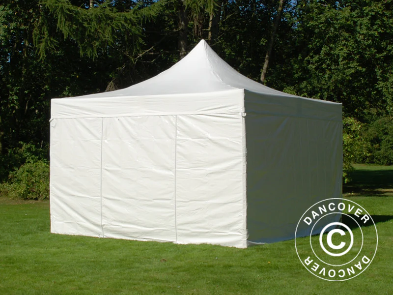 Quick-up telt FleXtents Xtreme 50 Heavy Duty 4x4m Hvit, inkl. 4 sider - Image 3