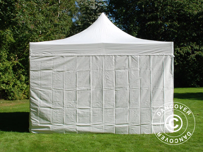 Quick-up telt FleXtents Xtreme 50 Heavy Duty 4x4m Hvit, inkl. 4 sider - Image 4