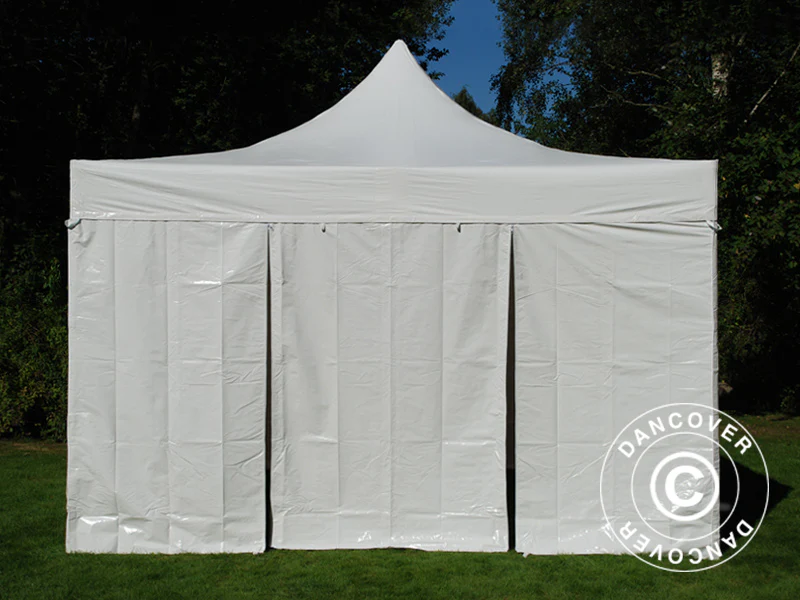 Quick-up telt FleXtents Xtreme 50 Heavy Duty 4x4m Hvit, inkl. 4 sider - Image 5