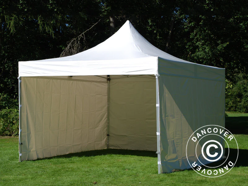 Quick-up telt FleXtents Xtreme 50 Heavy Duty 4x4m Hvit, inkl. 4 sider - Image 7