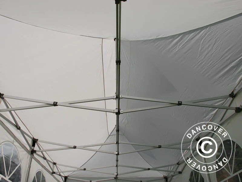 Quick-up telt FleXtents Xtreme 50 Vintage Style 3x6m Hvit, inkl. 6 sider - Image 10