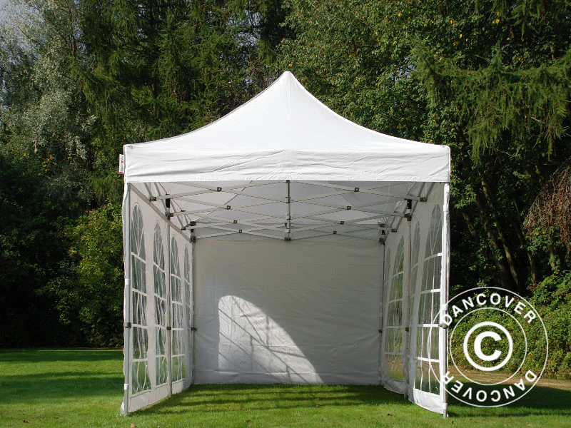 Quick-up telt FleXtents Xtreme 50 Vintage Style 3x6m Hvit, inkl. 6 sider - Image 13