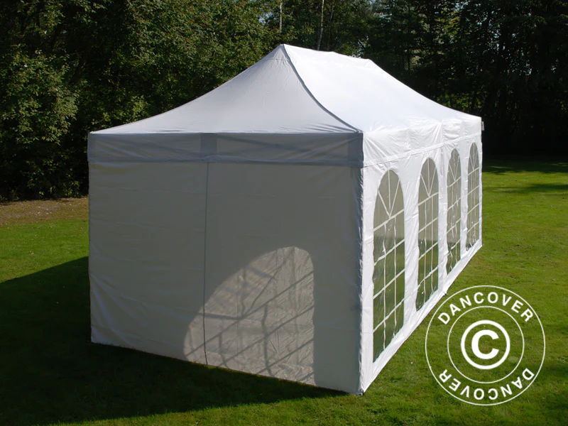 Quick-up telt FleXtents Xtreme 50 Vintage Style 3x6m Hvit, inkl. 6 sider - Image 15