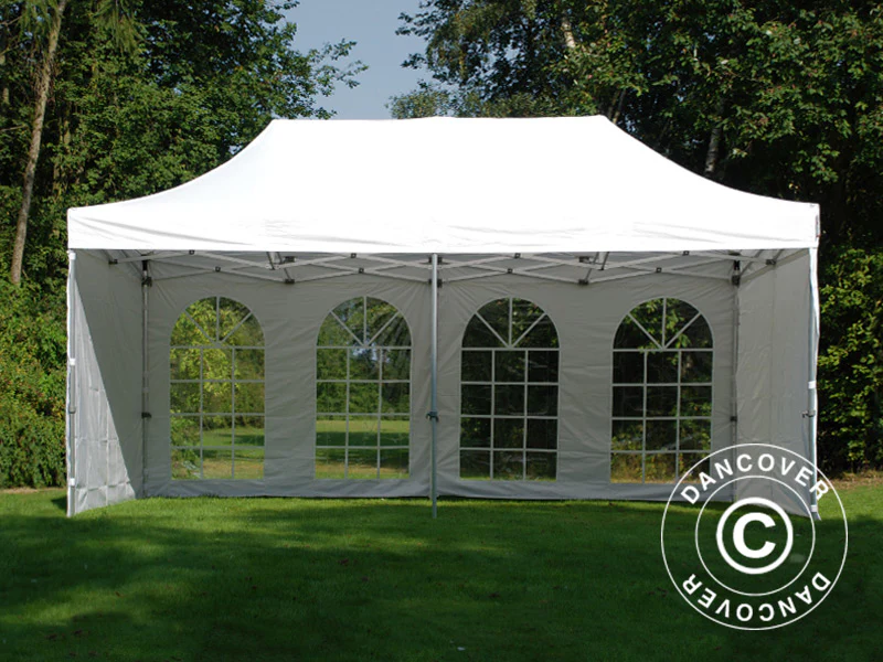 Quick-up telt FleXtents Xtreme 50 Vintage Style 3x6m Hvit, inkl. 6 sider - Image 19