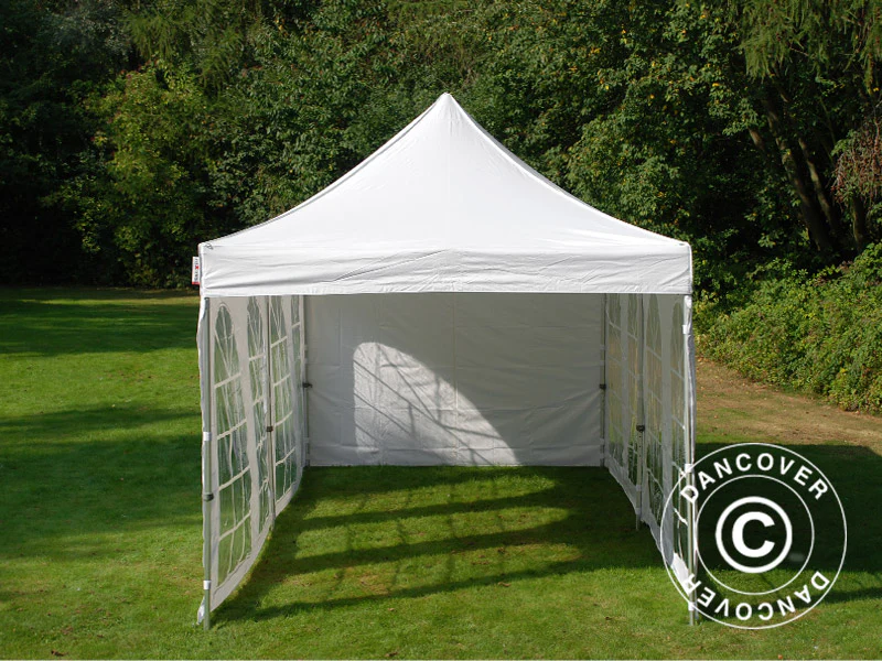 Quick-up telt FleXtents Xtreme 50 Vintage Style 3x6m Hvit, inkl. 6 sider - Image 21