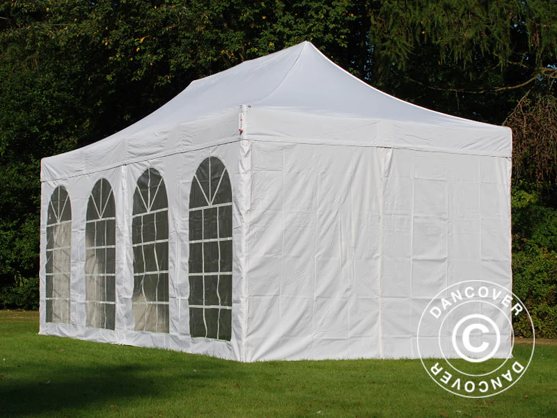 Quick-up telt FleXtents Xtreme 50 Vintage Style 3x6m Hvit, inkl. 6 sider - Image 29