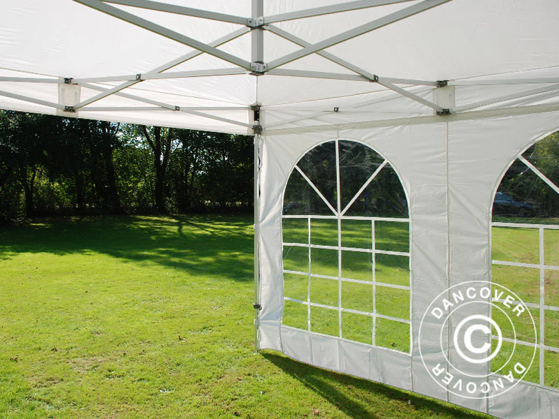 Quick-up telt FleXtents Xtreme 50 Vintage Style 4x4m Hvit, inkl. 4 sider - Image 12