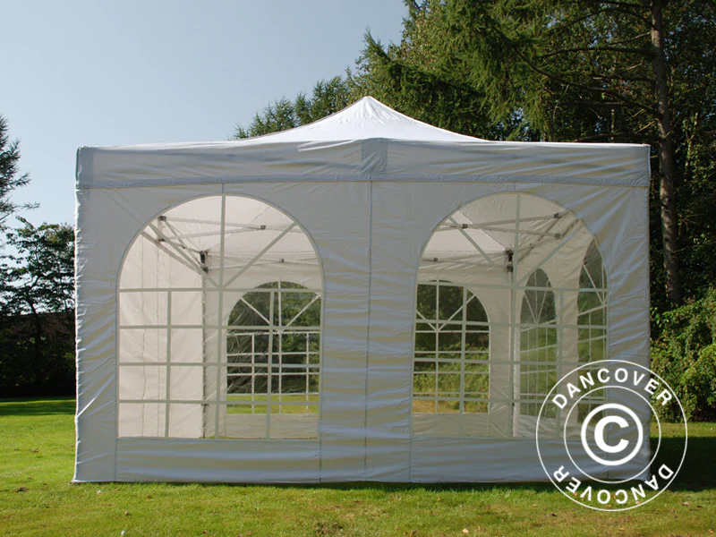 Quick-up telt FleXtents Xtreme 50 Vintage Style 4x4m Hvit, inkl. 4 sider - Image 16