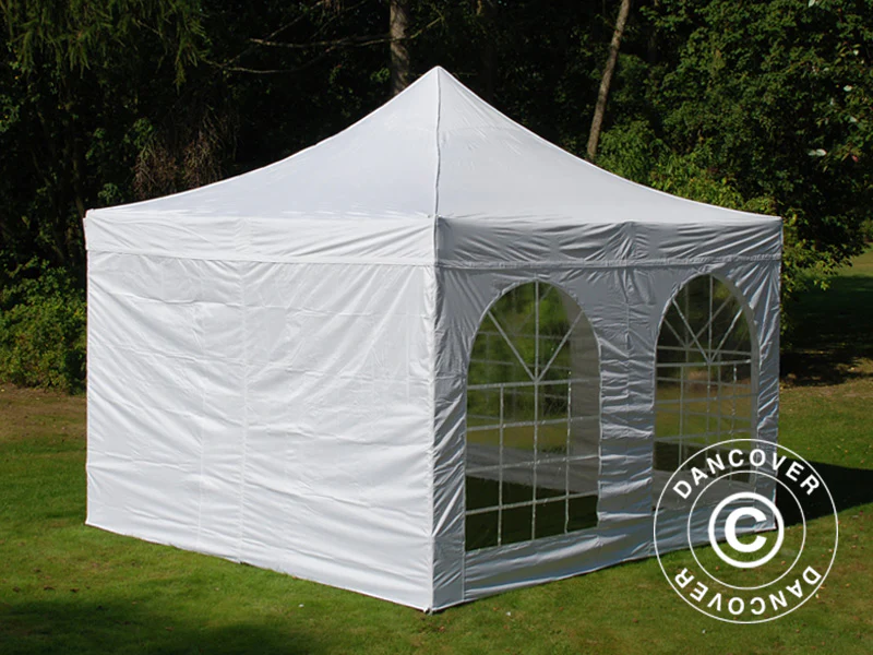 Quick-up telt FleXtents Xtreme 50 Vintage Style 4x4m Hvit, inkl. 4 sider - Image 19