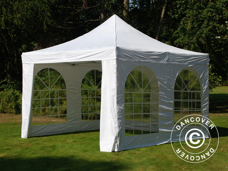 Quick-up telt FleXtents Xtreme 50 Vintage Style 4x4m Hvit, inkl. 4 sider - Image 3