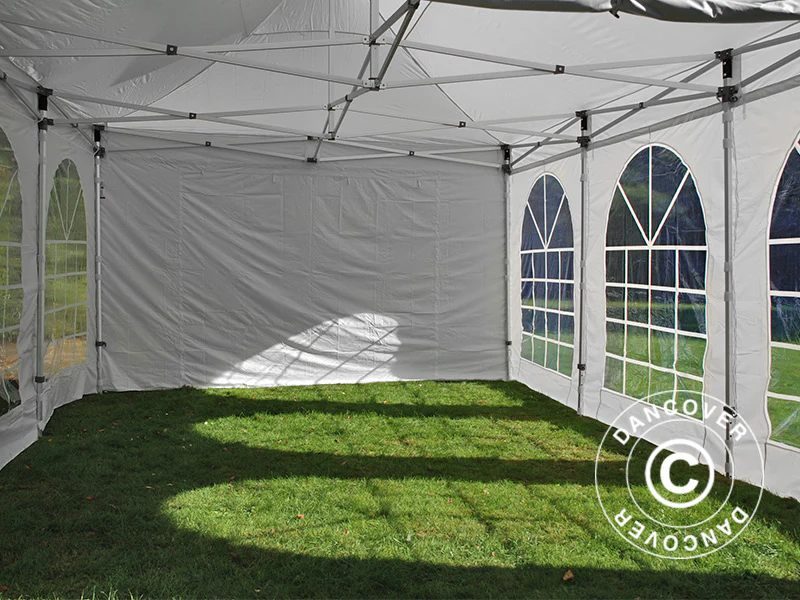 Quick-up telt FleXtents Xtreme 50 Vintage Style 4x6m Hvit, inkl. 8 sider - Image 16