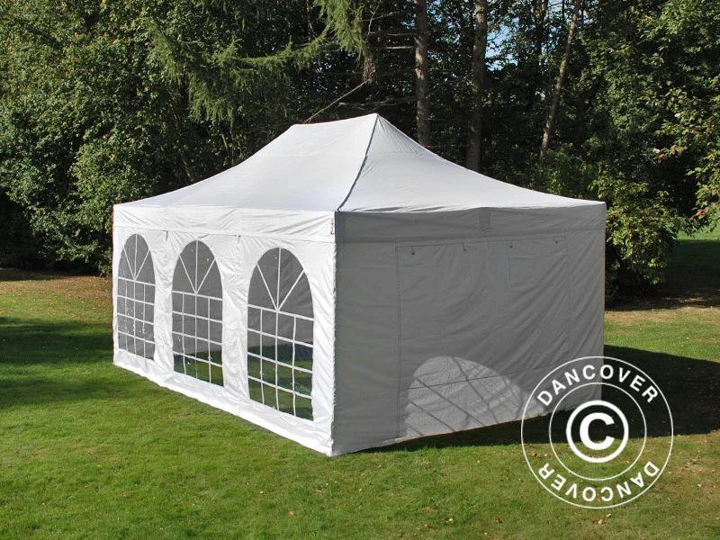 Quick-up telt FleXtents Xtreme 50 Vintage Style 4x6m Hvit, inkl. 8 sider - Image 31
