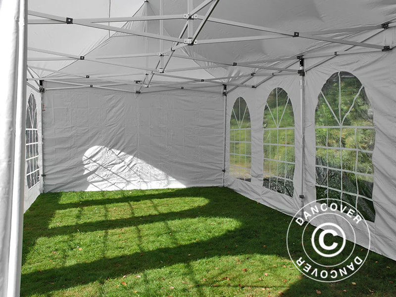 Quick-up telt FleXtents Xtreme 50 Vintage Style 4x8m Hvit, inkl. 6 sider - Image 14