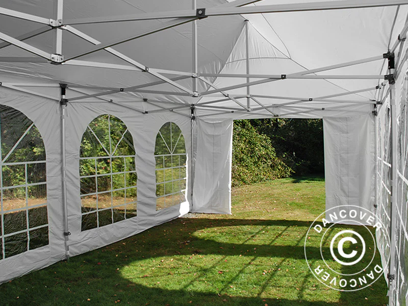 Quick-up telt FleXtents Xtreme 50 Vintage Style 4x8m Hvit, inkl. 6 sider - Image 21