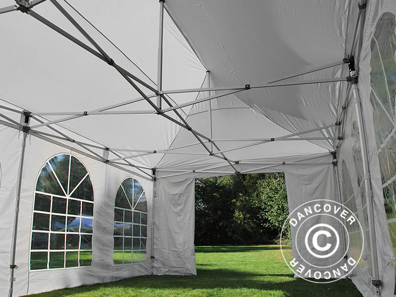 Quick-up telt FleXtents Xtreme 50 Vintage Style 4x8m Hvit, inkl. 6 sider - Image 22