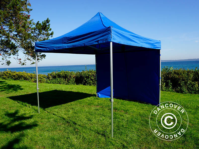Quick-up telt FleXtents Xtreme 60 3x3m Blå, med 4 sider - Image 13