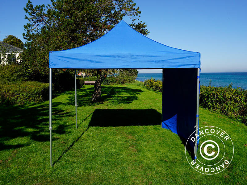 Quick-up telt FleXtents Xtreme 60 3x3m Blå, med 4 sider - Image 8